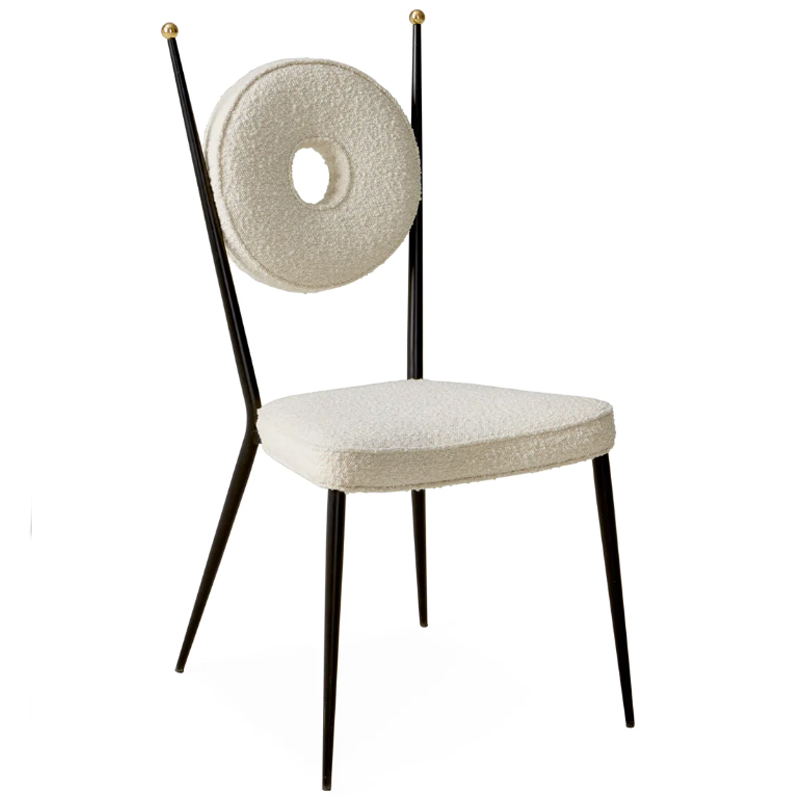 Стул Jonathan Adler Rondo Dining Chair ivory ( слоновая кость ) Стул Jonathan Adler Rondo Dining Chair ivory ( слоновая кость ) в Челябинске | Loft Concept