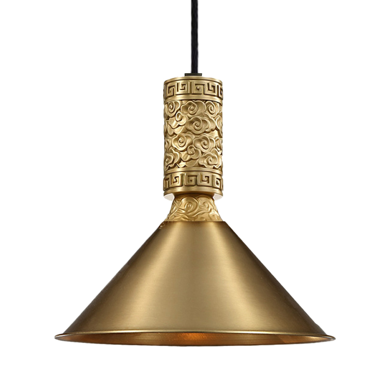 Подвесной светильник Yun Metal Lamp Латунь Подвесной светильник Yun Metal Lamp Латунь в Челябинске | Loft Concept