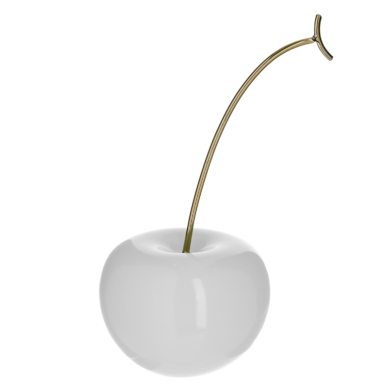 Статуэтка White Cherry Золотой Белый Статуэтка White Cherry Золотой Белый в Челябинске | Loft Concept