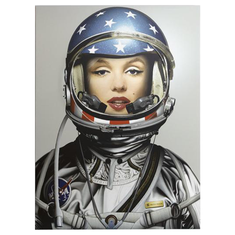 Неоновый постер Мерлин Монро в Скафандре Space Girl Marilyn Мульти Неоновый постер Мерлин Монро в Скафандре Space Girl Marilyn Мульти в Челябинске | Loft Concept