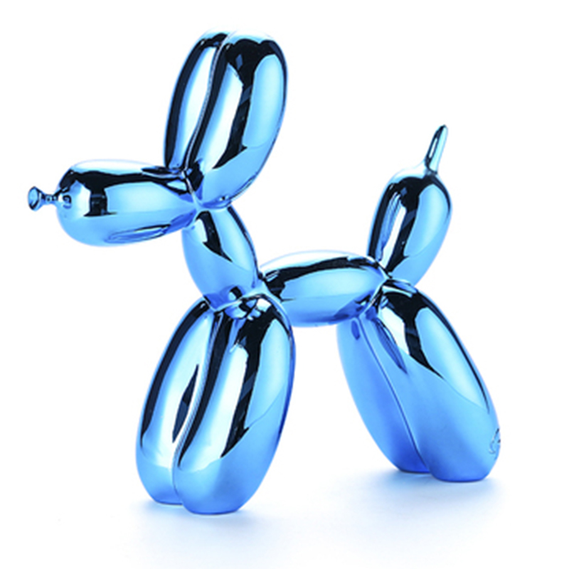 Статуэтка Jeff Koons Balloon Dog medium Blue Синий в Челябинске | Loft Concept 