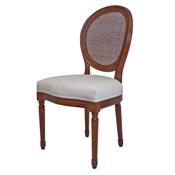 Стул French chairs Provence Beige rattan Chair Бежевый Коричневый Стул French chairs Provence Beige rattan Chair Бежевый Коричневый в Челябинске | Loft Concept