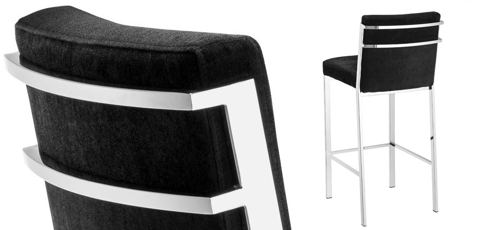 Барный стул Eichholtz Bar Stool Scott Steel Барный стул Eichholtz Bar Stool Scott Steel - Loft-Concept в Челябинске