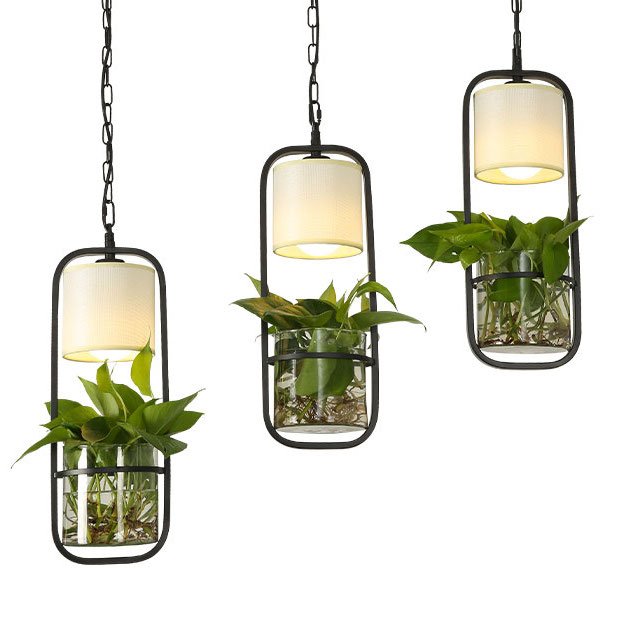 Подвесной светильник Pots Pendant Черный в Челябинске | Loft Concept 
