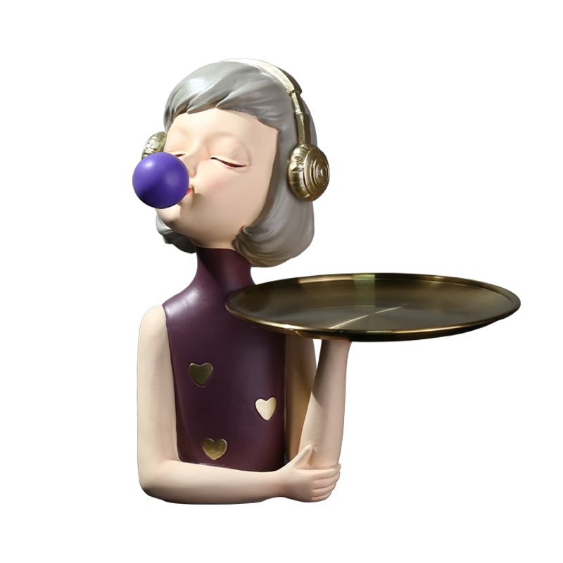 Статуэтка Bubble Gum purple Мульти Статуэтка Bubble Gum purple Мульти в Челябинске | Loft Concept