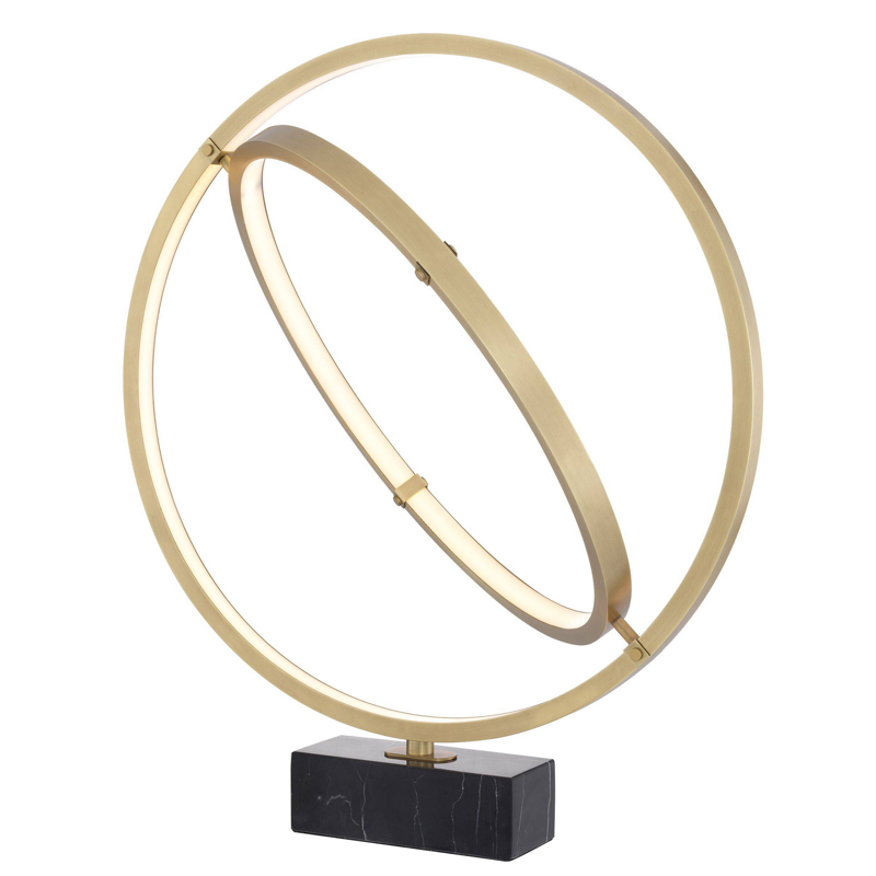 Настольная лампа Eichholtz Table Lamp Cassini Латунь Античная полированная Черный Мрамор Nero Настольная лампа Eichholtz Table Lamp Cassini Латунь Античная полированная Черный Мрамор Nero в Челябинске | Loft Concept