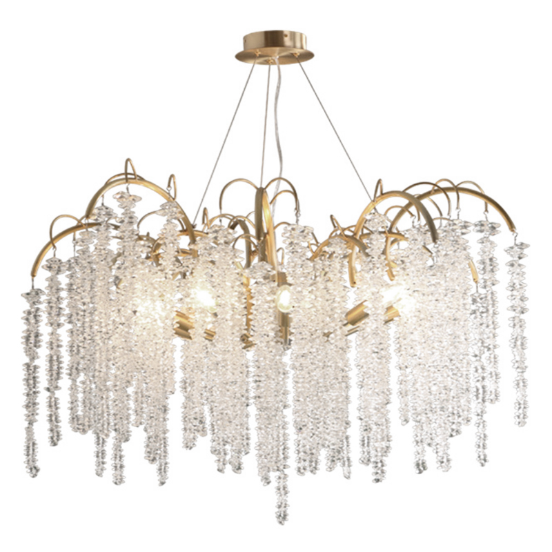 Люстра Orabel Chandelier Золотой Прозрачный (Transparent) Люстра Orabel Chandelier Золотой Прозрачный (Transparent) в Челябинске | Loft Concept