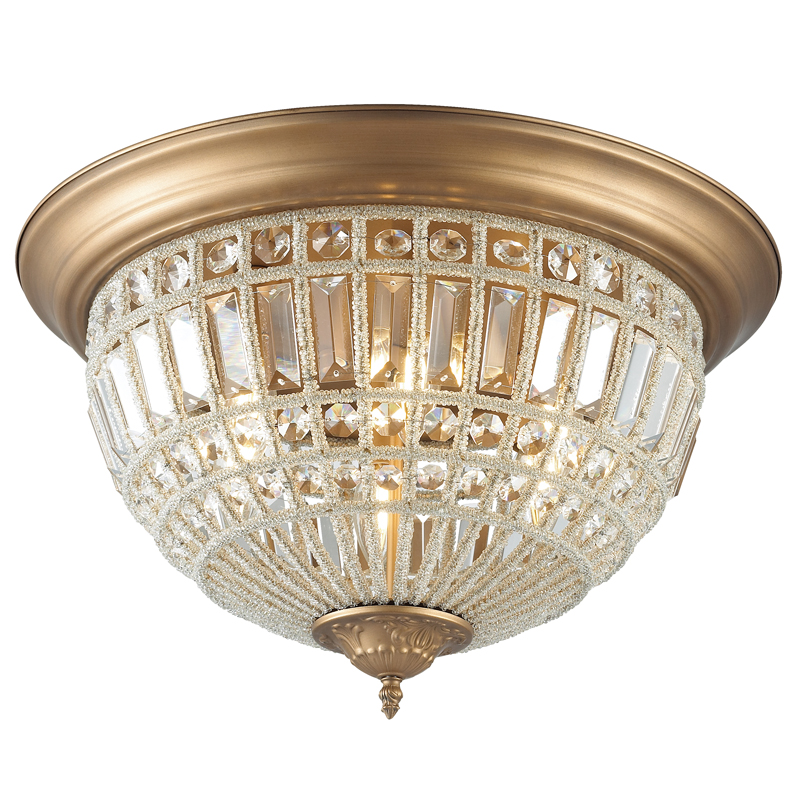 Потолочный светильник Salomi Chandelier Бронза Прозрачный в Челябинске | Loft Concept 