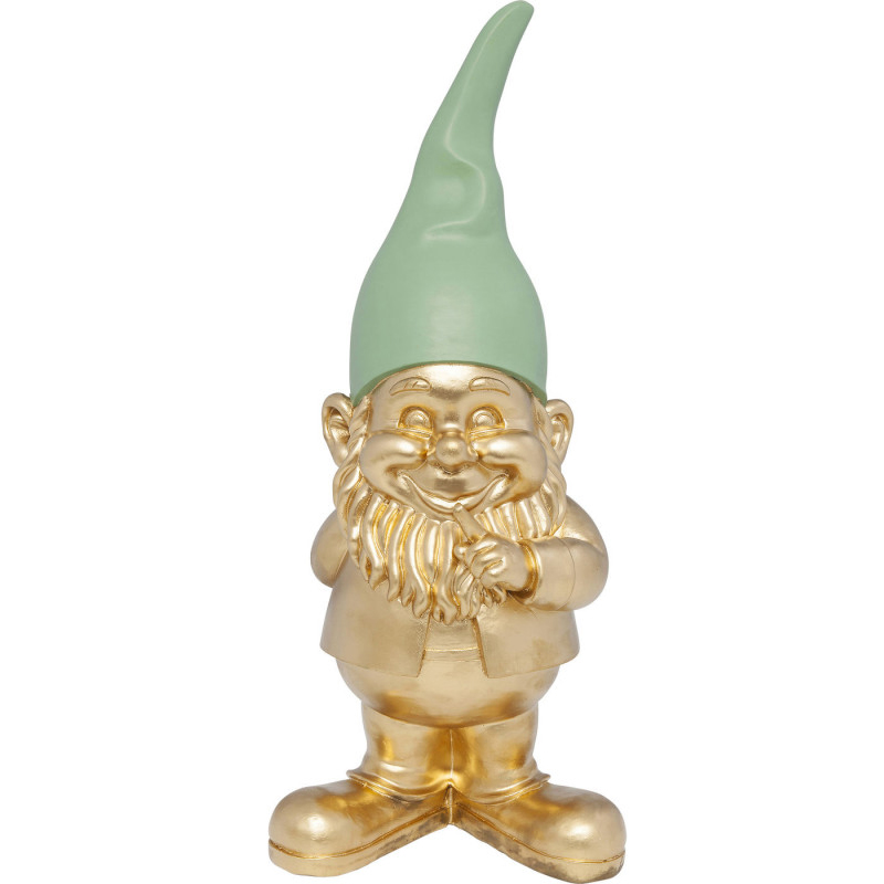 Статуэтка Golden Standing Gnome Золотой Статуэтка Golden Standing Gnome Золотой в Челябинске | Loft Concept