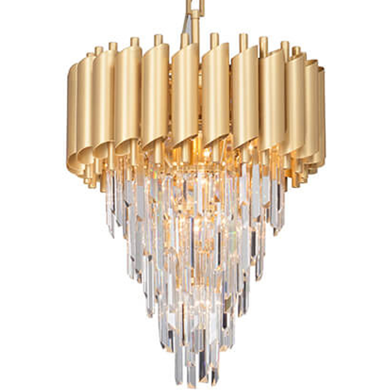 Empire Gold Chandelier Crystal D 50 Глянцевое золото Empire Gold Chandelier Crystal D 50 Глянцевое золото в Челябинске | Loft Concept