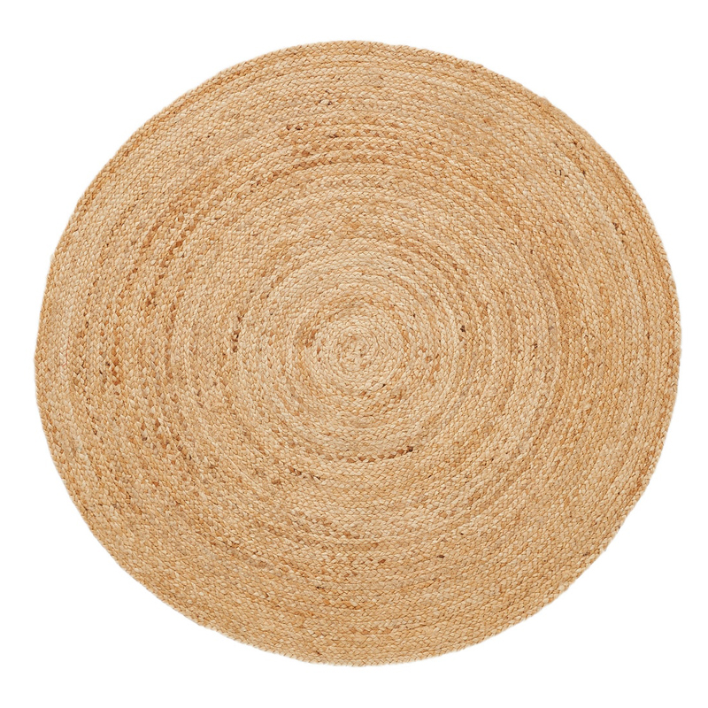 Ковер Round Carpet 100% джут Бежевый Ковер Round Carpet 100% джут Бежевый в Челябинске | Loft Concept