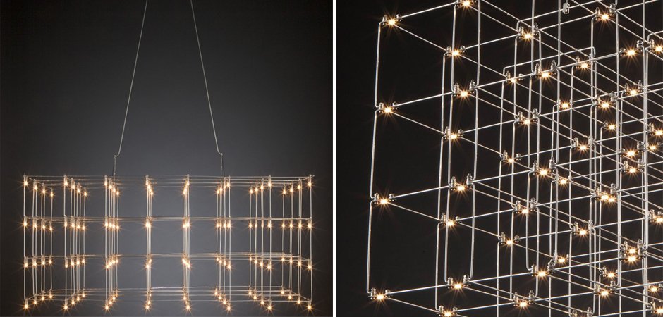 Люстра Quasar Cosmos Square LED pendant light Люстра Quasar Cosmos Square LED pendant light - Loft-Concept в Челябинске