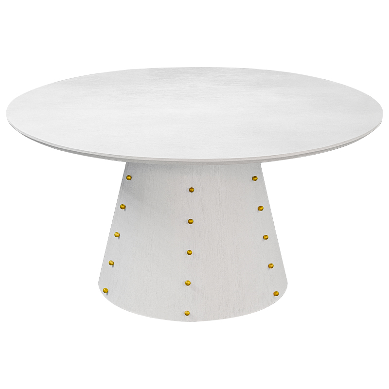 Las Vegas Table White Burl Обеденный Стол ivory ( слоновая кость ) Золотой Las Vegas Table White Burl Обеденный Стол ivory ( слоновая кость ) Золотой в Челябинске | Loft Concept