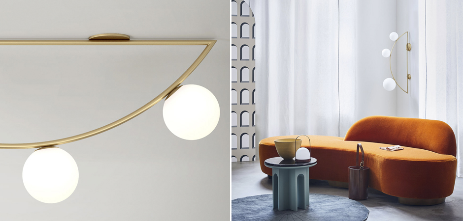 Потолочный светильник Atelier Areti Girlande Ceiling Crescent 3 Потолочный светильник Atelier Areti Girlande Ceiling Crescent 3 - Loft-Concept в Челябинске