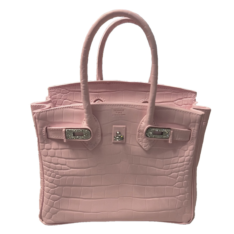 Декоративная ваза в виде сумки Birkin Bag Vase Pink Розовый Декоративная ваза в виде сумки Birkin Bag Vase Pink Розовый в Челябинске | Loft Concept
