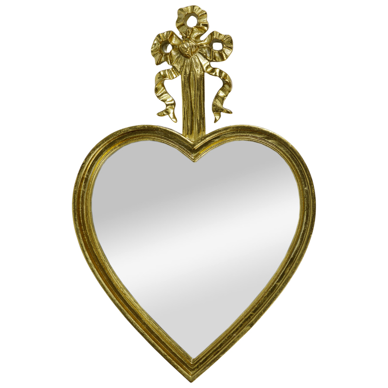 Зеркало Mirror Heart Золотое Золотой Зеркало Mirror Heart Золотое Золотой в Челябинске | Loft Concept