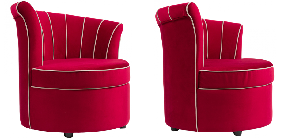 Кресло Curly Backrest Red Кресло Curly Backrest Red - Loft-Concept в Челябинске