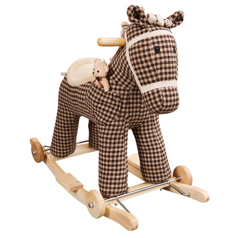 Лошадка-качалка Harry Pony Коричневый Лошадка-качалка Harry Pony Коричневый в Челябинске | Loft Concept