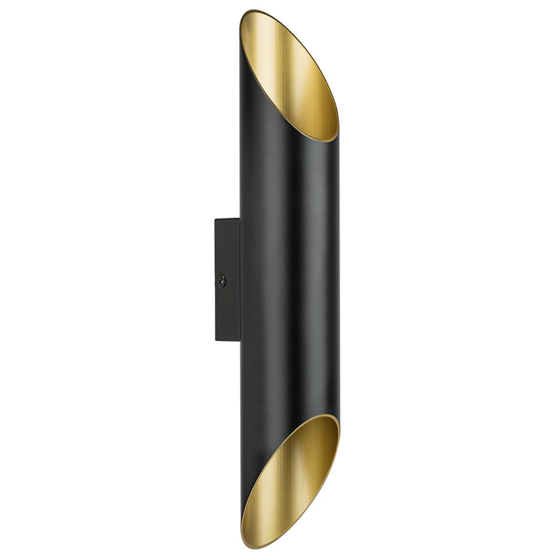 Бра Garbi Black Pipe Organ Sconce Черный Золотой Бра Garbi Black Pipe Organ Sconce Черный Золотой в Челябинске | Loft Concept