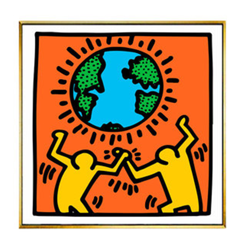 Постер Keith Haring 25 Мульти Постер Keith Haring 25 Мульти в Челябинске | Loft Concept