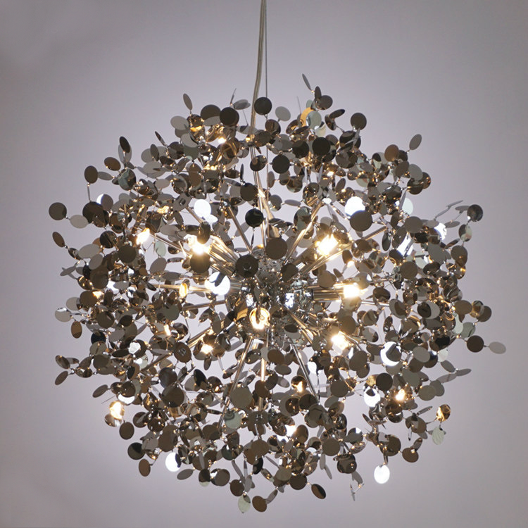 Люстра Terzani Argent Suspension Pendant lamp 50 Хром Люстра Terzani Argent Suspension Pendant lamp 50 Хром в Челябинске | Loft Concept