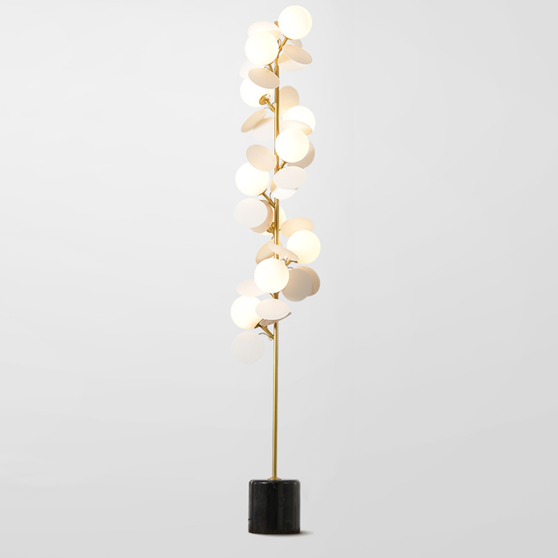 Торшер MATISSE Floor Lamp Белое матовое стекло Золотой Черный Белый Мокко Торшер MATISSE Floor Lamp Белое матовое стекло Золотой Черный Белый Мокко в Челябинске | Loft Concept