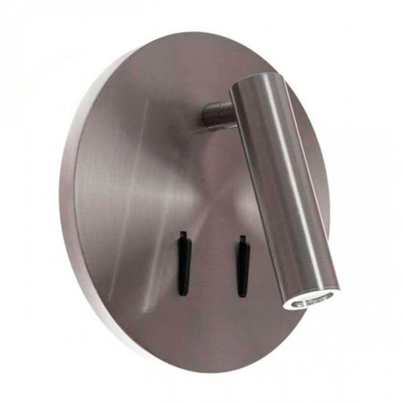 Бра Chelsom WALL LED DOCK Silver Round Серебряный Бра Chelsom WALL LED DOCK Silver Round Серебряный в Челябинске | Loft Concept