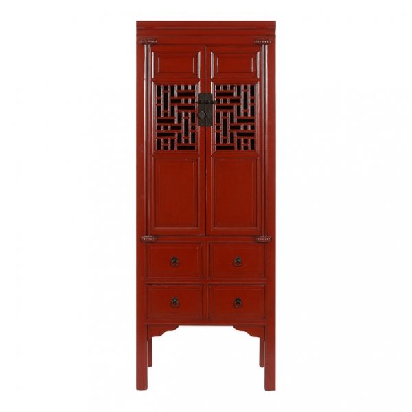 Шкаф Chinese Prison Red Красный Шкаф Chinese Prison Red Красный в Челябинске | Loft Concept