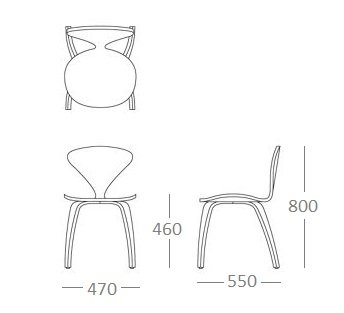 Стул Cherner Side Chair Стул Cherner Side Chair в Челябинске
