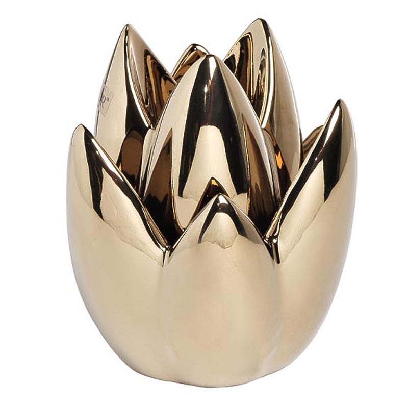 Подсвечник Solange gold Глянцевое золото Подсвечник Solange gold Глянцевое золото в Челябинске | Loft Concept