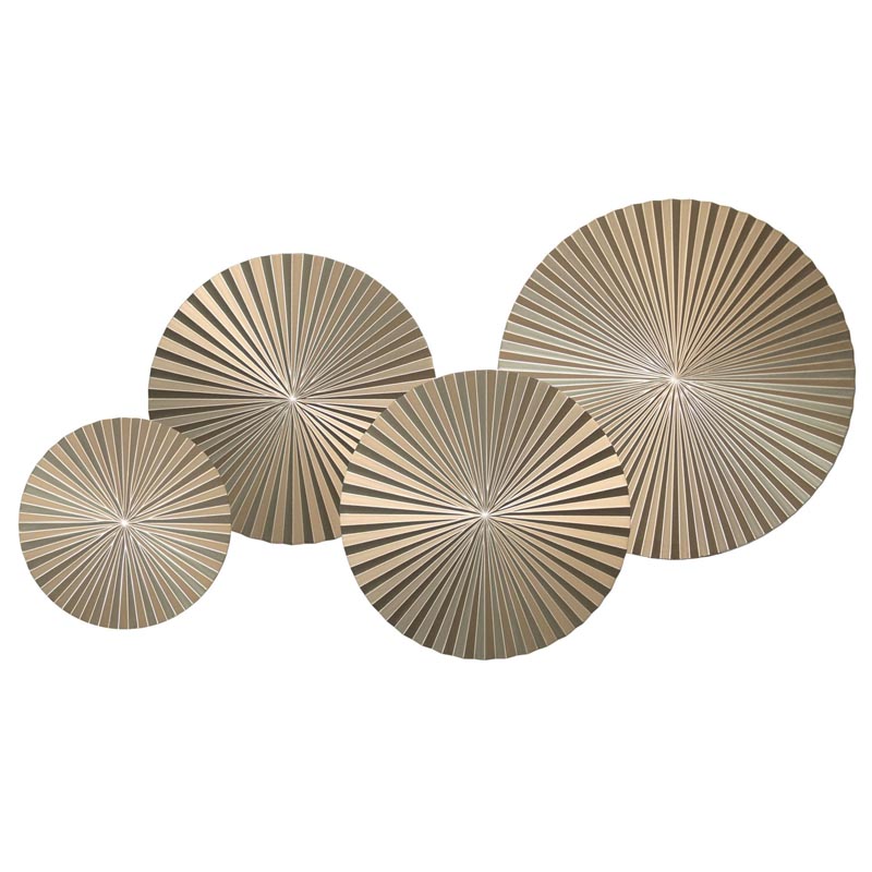 Арт-объект Apollo Champagne Wall Plaque Disc 4 Золотой Шампань Арт-объект Apollo Champagne Wall Plaque Disc 4 Золотой Шампань в Челябинске | Loft Concept