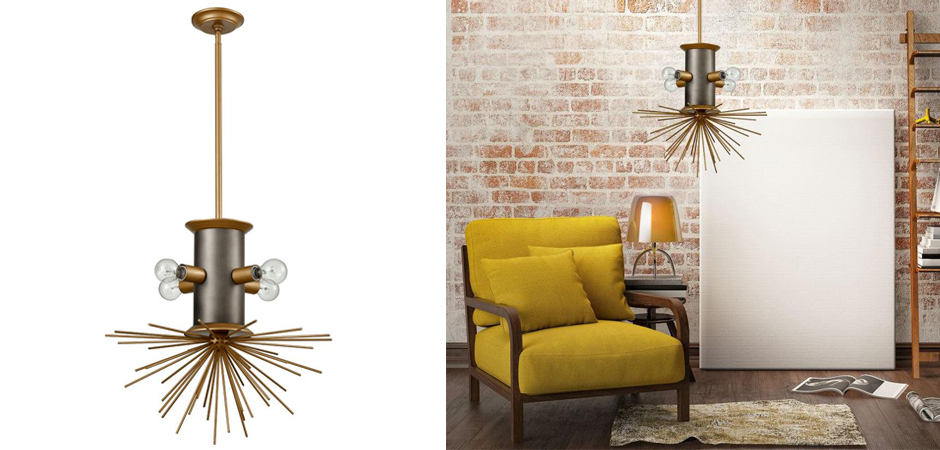 Подвесной светильник Hedgehog Chandelier Подвесной светильник Hedgehog Chandelier - Loft-Concept в Челябинске