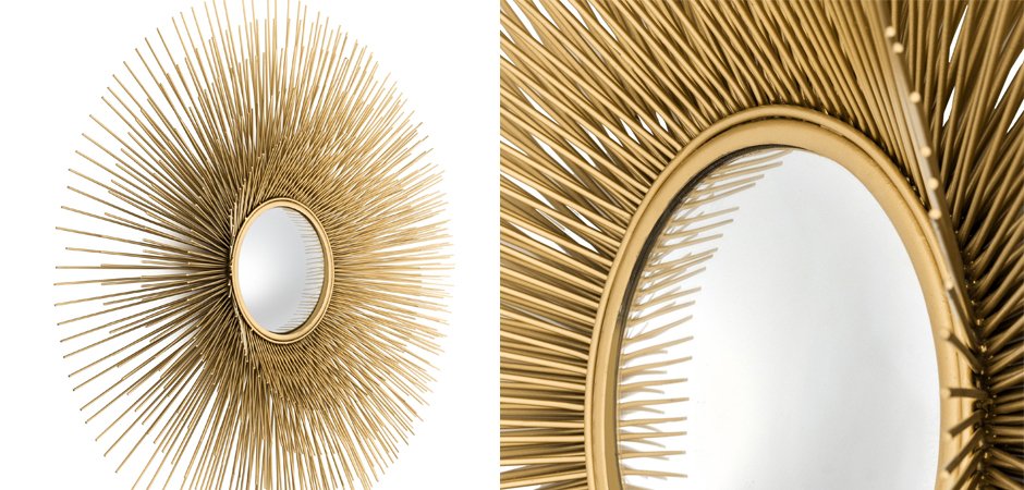 Зеркало Eichholtz Mirror Solaris L Зеркало Eichholtz Mirror Solaris L - Loft-Concept в Челябинске