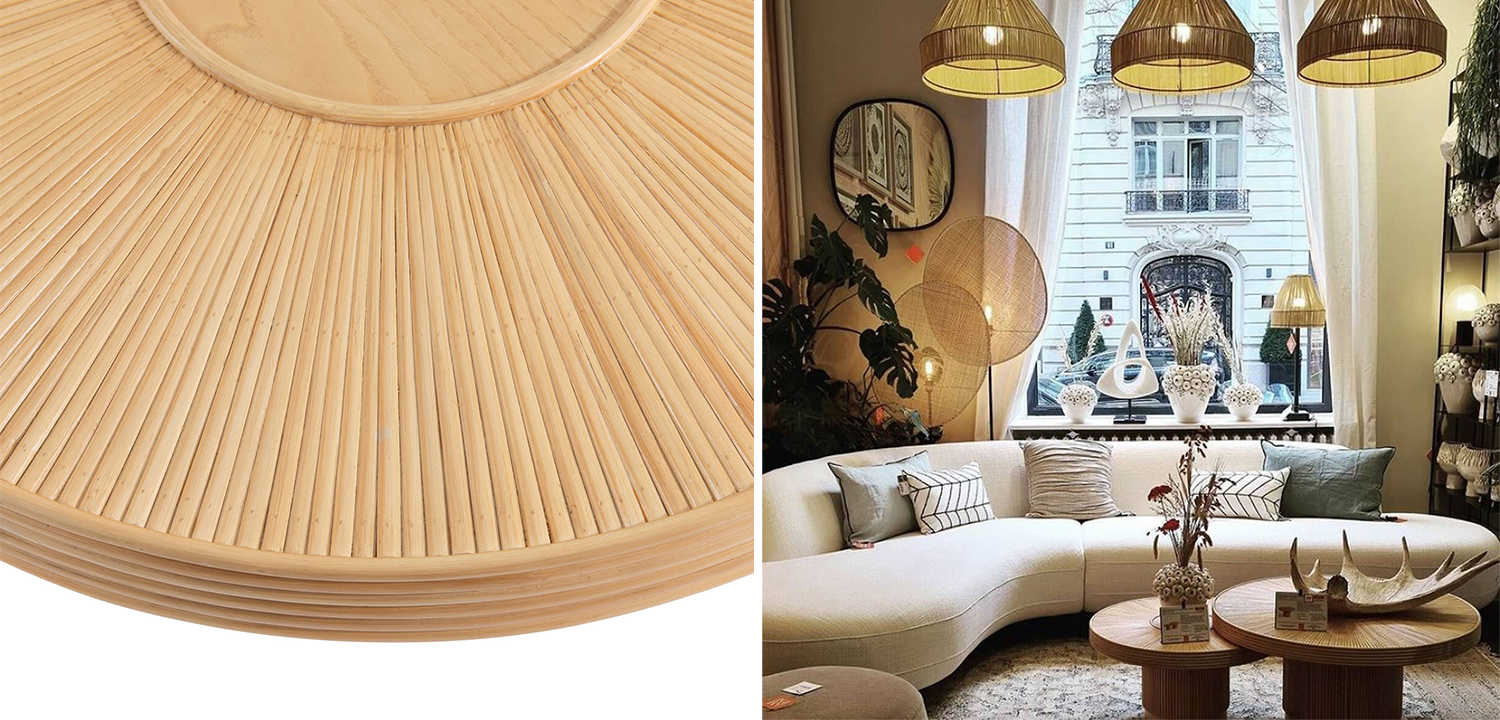 Кофейный стол Randi Wicker Coffee Table - фото