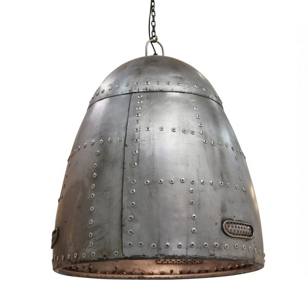 Винтажный светильник Hanging Lamp Steampunk Хром в Челябинске | Loft Concept 