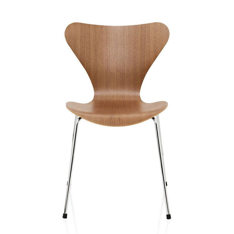Стул Series 7 Stool Древесина Нержавеющая сталь в Челябинске | Loft Concept 