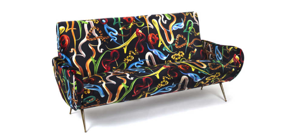 Диван Sofa Three Seater Snakes Диван Sofa Three Seater Snakes - Loft-Concept в Челябинске