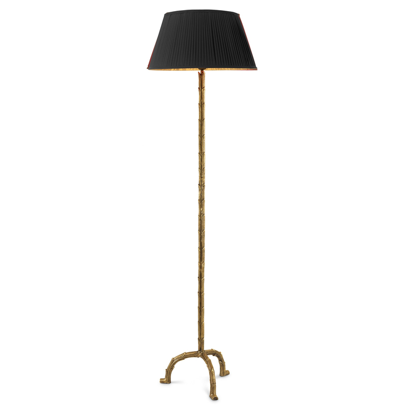 Торшер Eichholtz Floor Lamp Le Coultre Винтажная латунь Черный Торшер Eichholtz Floor Lamp Le Coultre Винтажная латунь Черный в Челябинске | Loft Concept