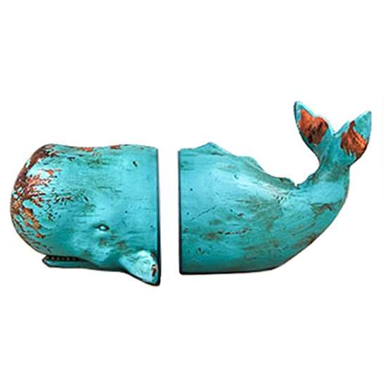 Держатель для книг Turquoise Whale Бирюзовый Держатель для книг Turquoise Whale Бирюзовый в Челябинске | Loft Concept