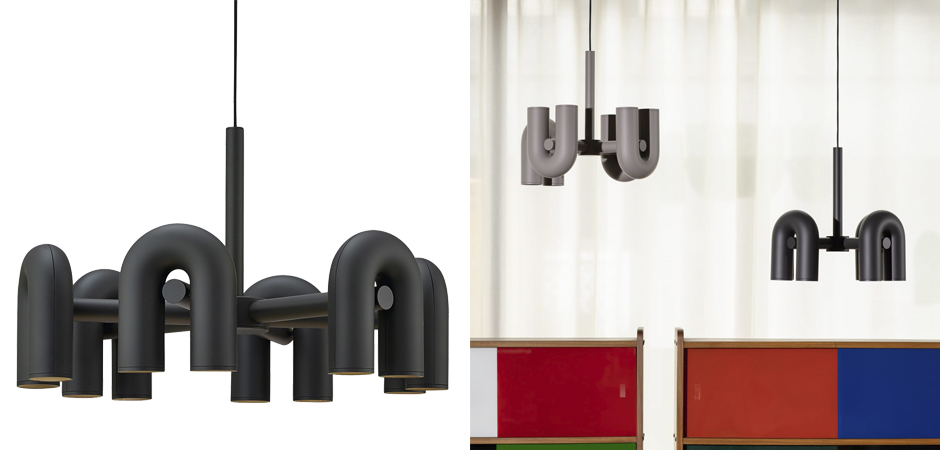 Люстра Cirkus AGO Lighting black 4-6 Люстра Cirkus AGO Lighting black 4-6 - Loft-Concept в Челябинске