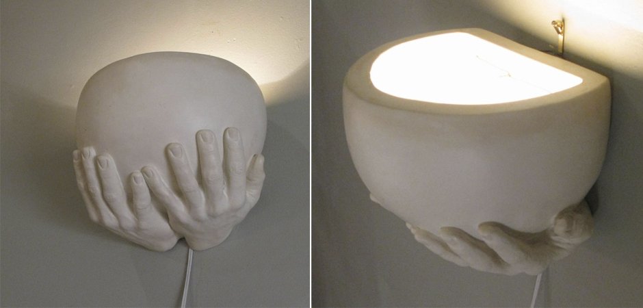 Бра Hands Lighted Wall Sconce by Richard Etts Бра Hands Lighted Wall Sconce by Richard Etts - Loft-Concept в Челябинске