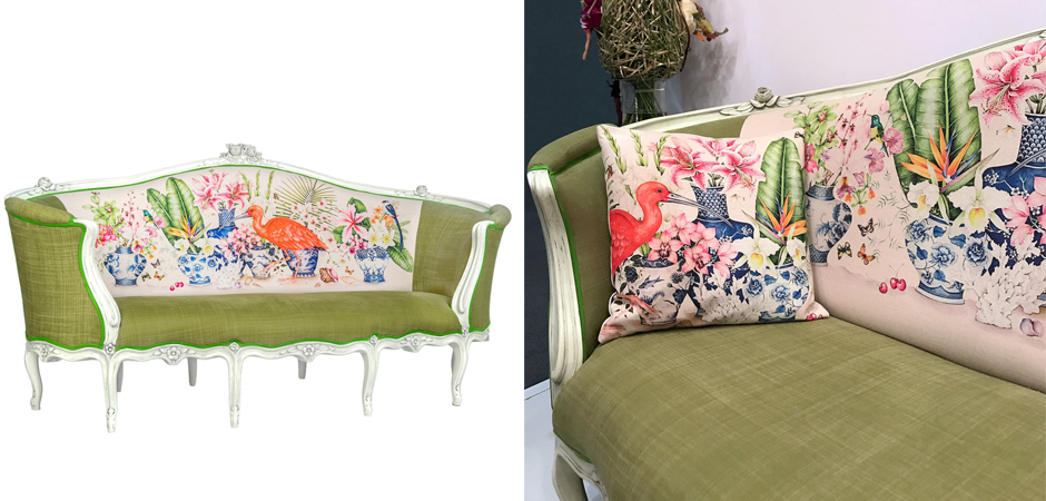 Диван Poetry of Flowers and Birds Sofa Диван Poetry of Flowers and Birds Sofa - Loft-Concept в Челябинске