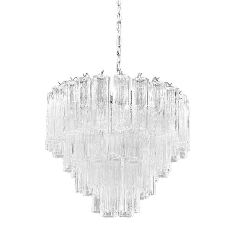 Люстра Touchet Chandeliers Хром Прозрачный Люстра Touchet Chandeliers Хром Прозрачный в Челябинске | Loft Concept