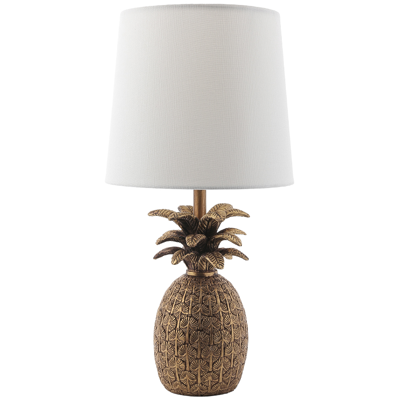 Настольная лампа Pineapple Table lamp Белый Золотой Настольная лампа Pineapple Table lamp Белый Золотой в Челябинске | Loft Concept