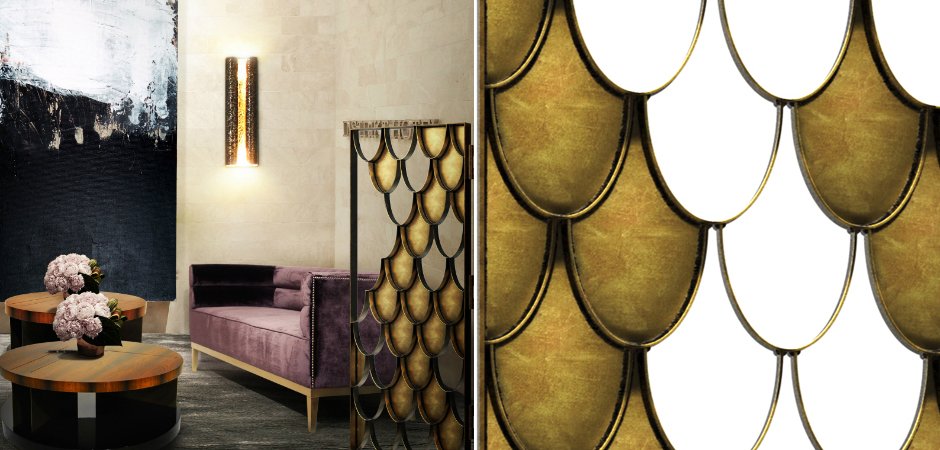 Ширма BRABBU Koi II SCREEN Ширма BRABBU Koi II SCREEN - Loft-Concept в Челябинске