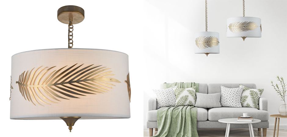 Потолочный светильник Golden Feather Ceiling Потолочный светильник Golden Feather Ceiling - Loft-Concept в Челябинске