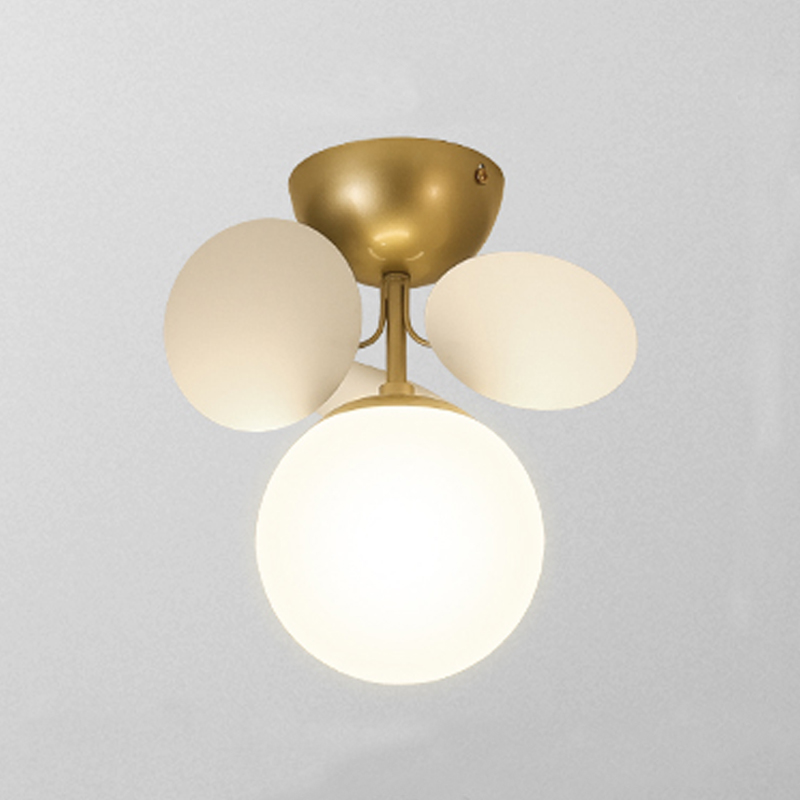 Потолочный светильник MATISSE ceiling lamp one Золотой Белый Светло-серый Мульти Потолочный светильник MATISSE ceiling lamp one Золотой Белый Светло-серый Мульти в Челябинске | Loft Concept