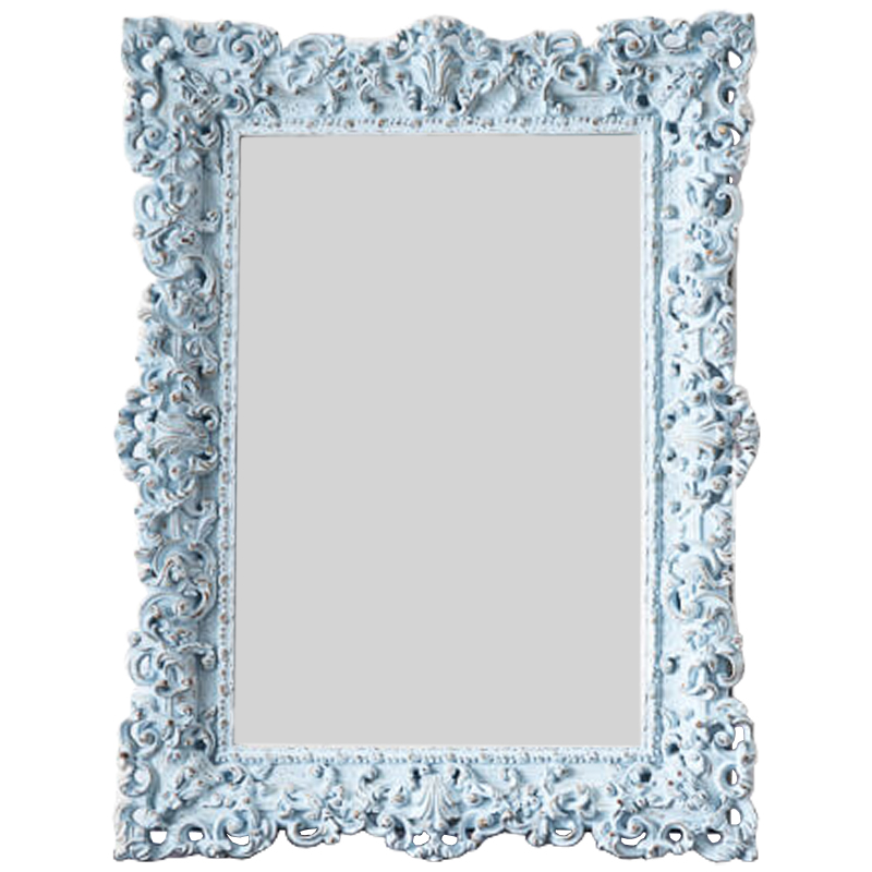 Зеркало Leeuw Mirror Pastel Blue Винтажный голубой Зеркало Leeuw Mirror Pastel Blue Винтажный голубой в Челябинске | Loft Concept