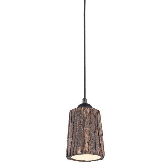 Люстра Wood Log Pendant Коричневый Люстра Wood Log Pendant Коричневый в Челябинске | Loft Concept