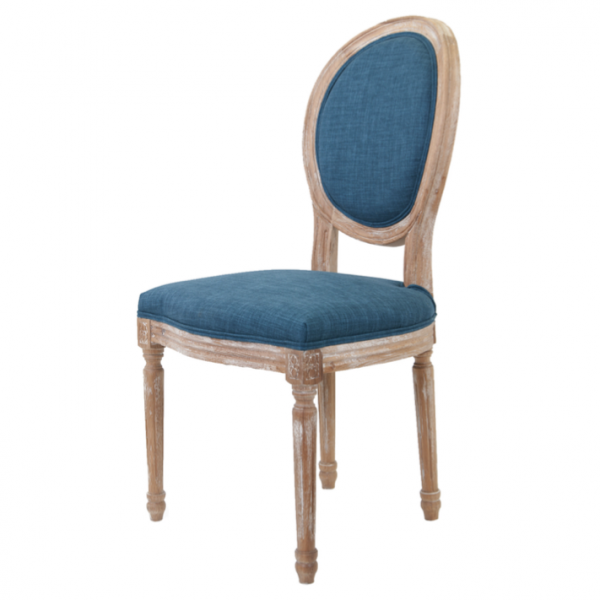 Стул French chairs Provence Indigo Chair Голубой пастельный Бежевый Стул French chairs Provence Indigo Chair Голубой пастельный Бежевый в Челябинске | Loft Concept